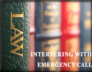 interfering with an emergency call in Oklahoma