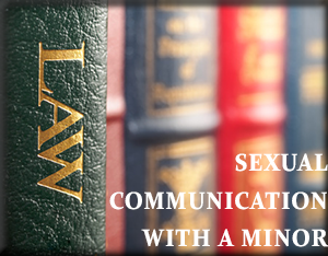 sexual communication with a minor